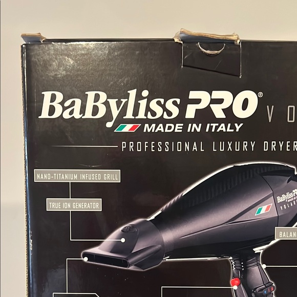 BaByliss Volare V1 Professional Luxury Dryer - Black - Picture 2 of 6